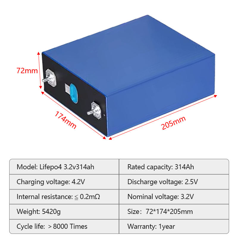3.2V EVE LiFePO4 Cell M6 缩略图 2